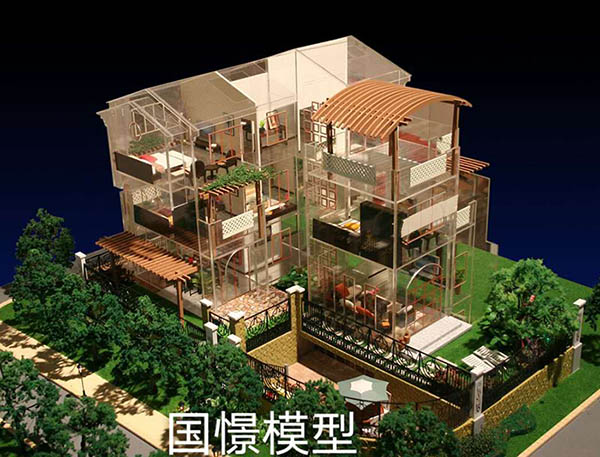 来宾建筑模型