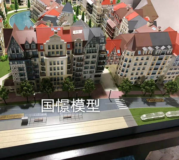 来宾建筑模型