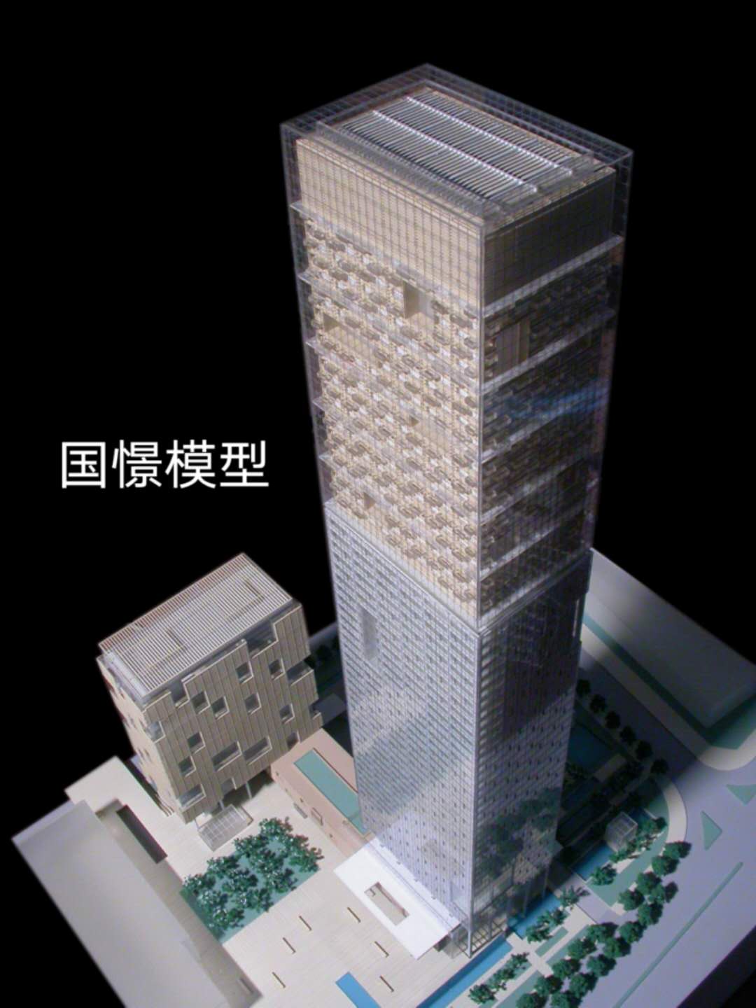 来宾建筑模型